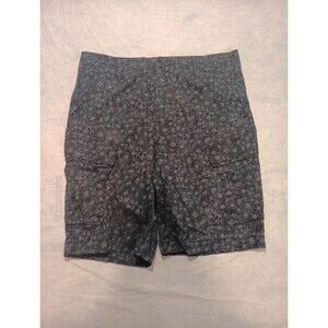Levi's Black XX Cargo Short Men 34 Cotton Floral Pattern Outdoors Casual.